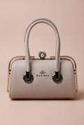 Pearl Luxe Frame Handbag