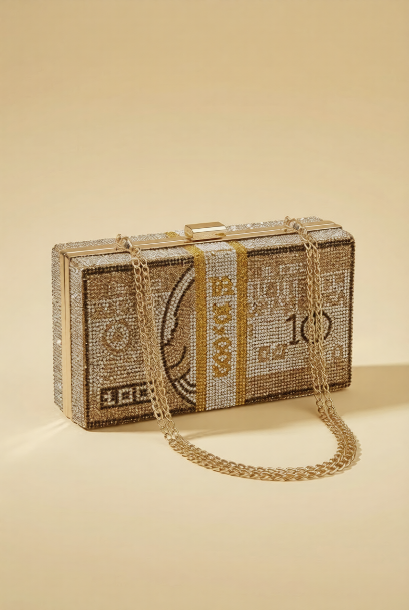 Crystal Luxe Clutch
