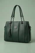 Emerald Elegance Shoulder Tote