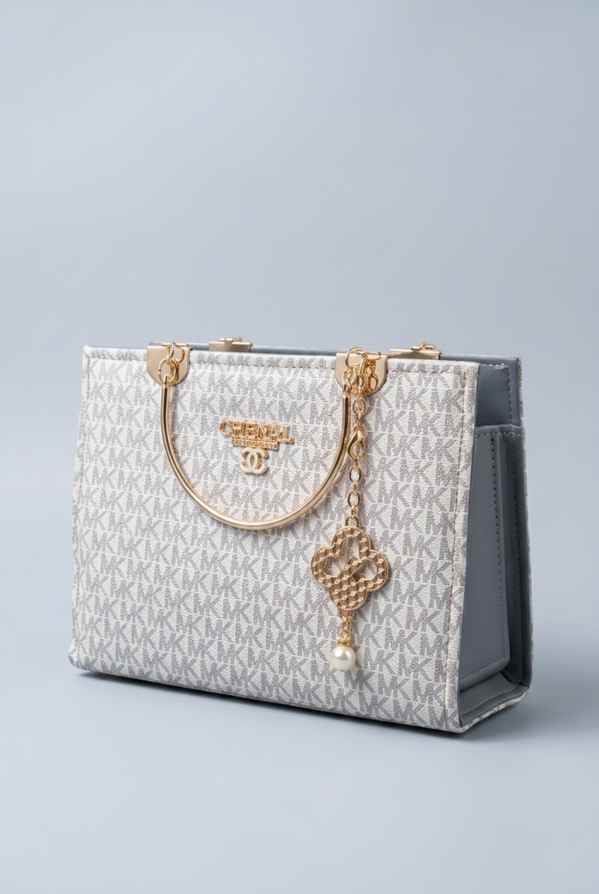 Monogram Luxe Charm Tote